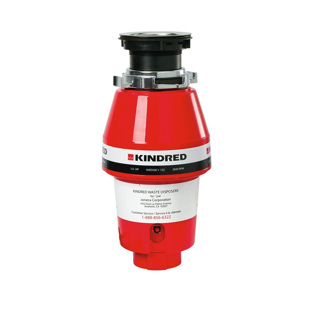 Kindred Canada Kindred 1/2 Horse Power Continuous Feed Food Waste Disposer