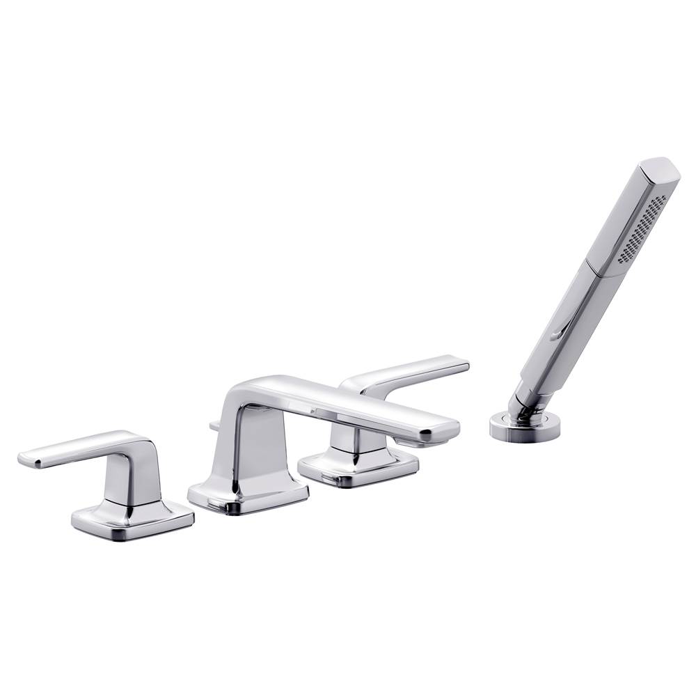 Kallista Per Se® Deck-Mount Bath Faucet W/ Diverter, Lever Handles