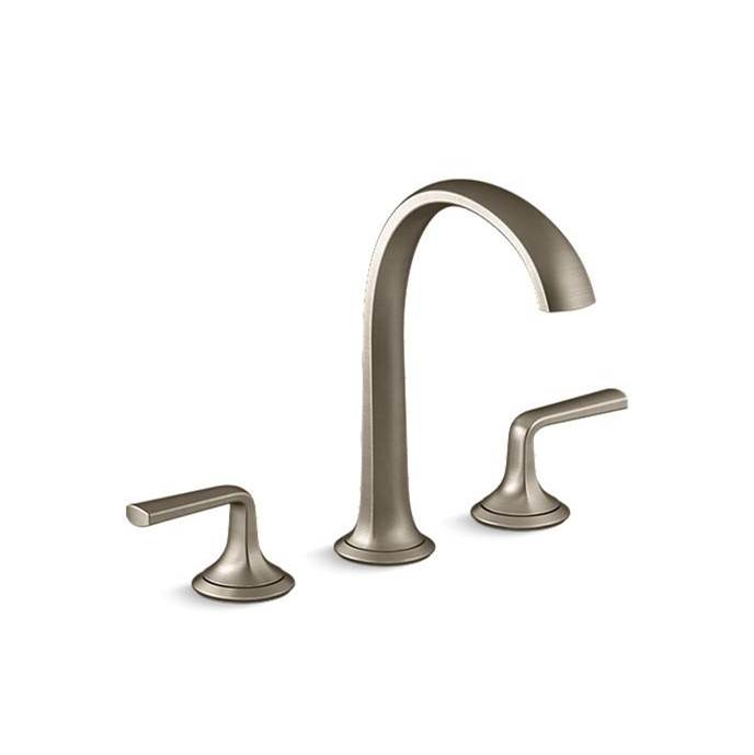 Kallista Script® Sink Faucet, Arch Spout, Lever Handles