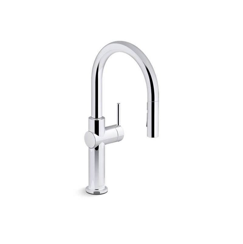 Kohler Crue® Pull-down kitchen sink faucet with three-function sprayhead