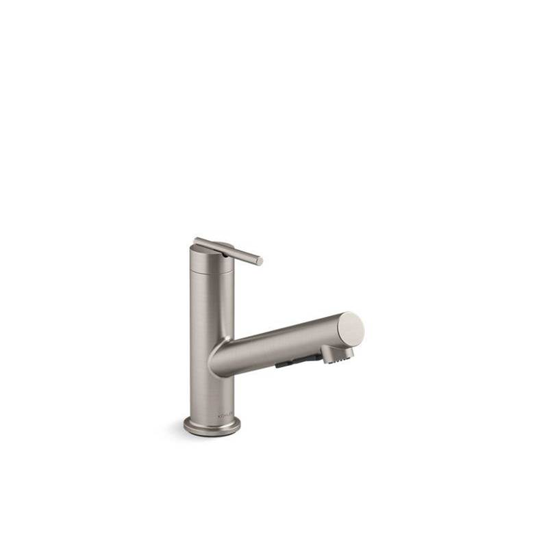 Kohler Crue® Pull-out kitchen sink faucet with three-function sprayhead