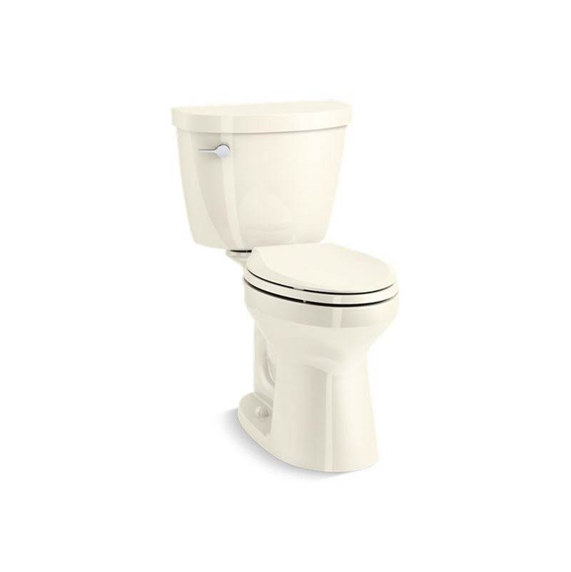 Kohler Cimarron® ContinuousClean ST two-piece elongated toilet, 1.28 gpf