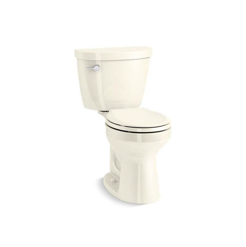 Kohler Cimarron® Two-piece round-front chair height 1.28 gpf toilet with Revolution 360® and ContinuousClean ST technologies