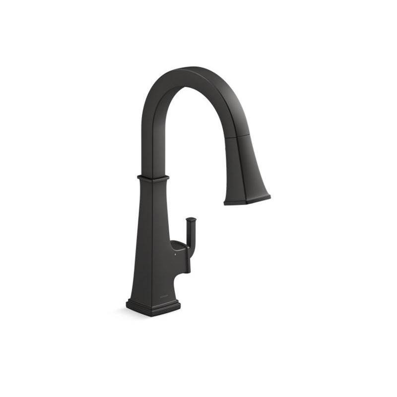 Kohler Riff® Touchless pull-down kitchen sink faucet with KOHLER® Konnect™ and three-function sprayhead