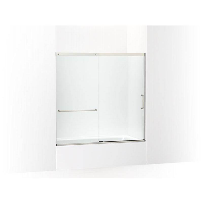 Kohler Elate™ 56-3/4'' H sliding bath door with 1/4'' - thick glass