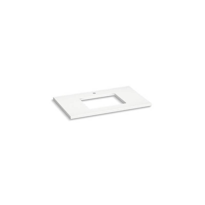 Kohler Silestone® 37'' quartz vanity top with rectangular cutout