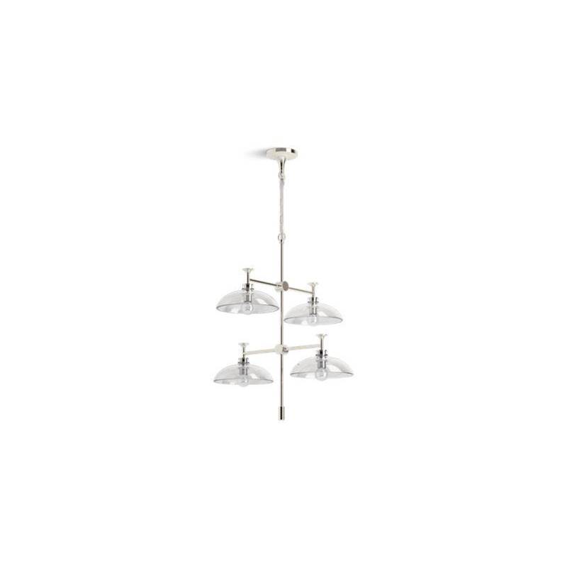 Kohler Tone™ 24'' four-light chandelier
