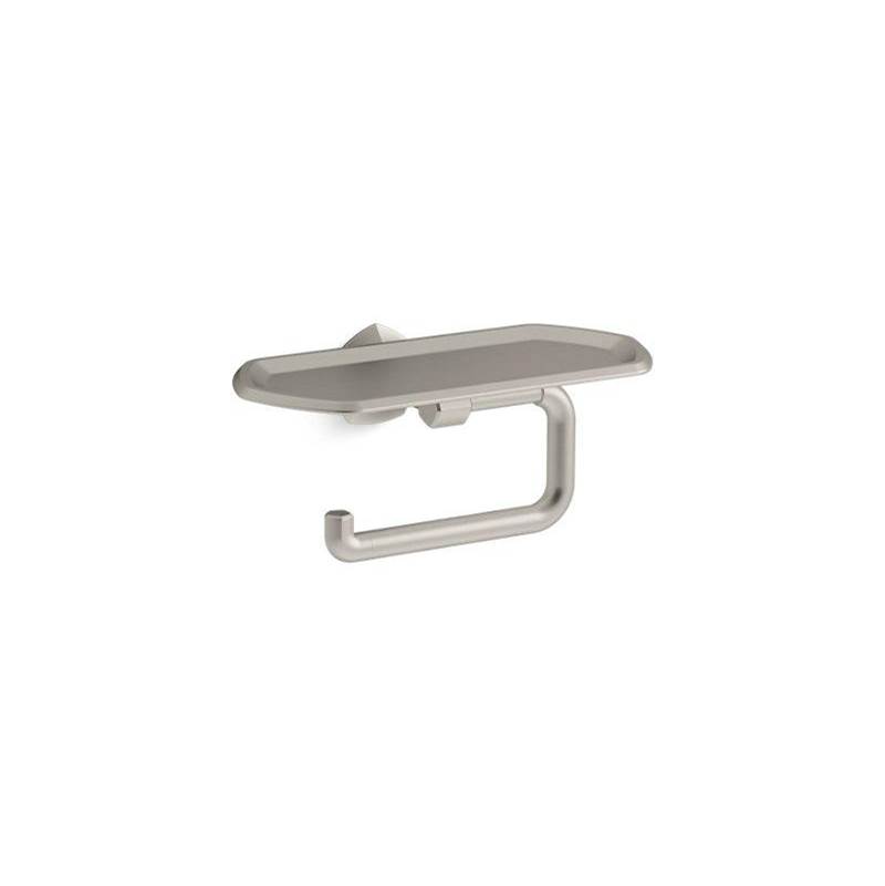 Kohler Occasion™ Toilet paper holder with tray