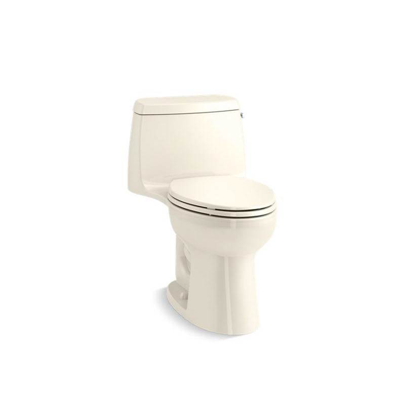 Kohler Santa Rosa™ One-piece compact elongated 1.28 gpf toilet with Revolution 360® swirl flushing technology