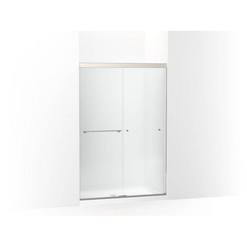 Kohler Revel® Sliding shower door, 70'' H x 44-5/8 - 47-5/8'' W, with 5/16'' thick Frosted glass