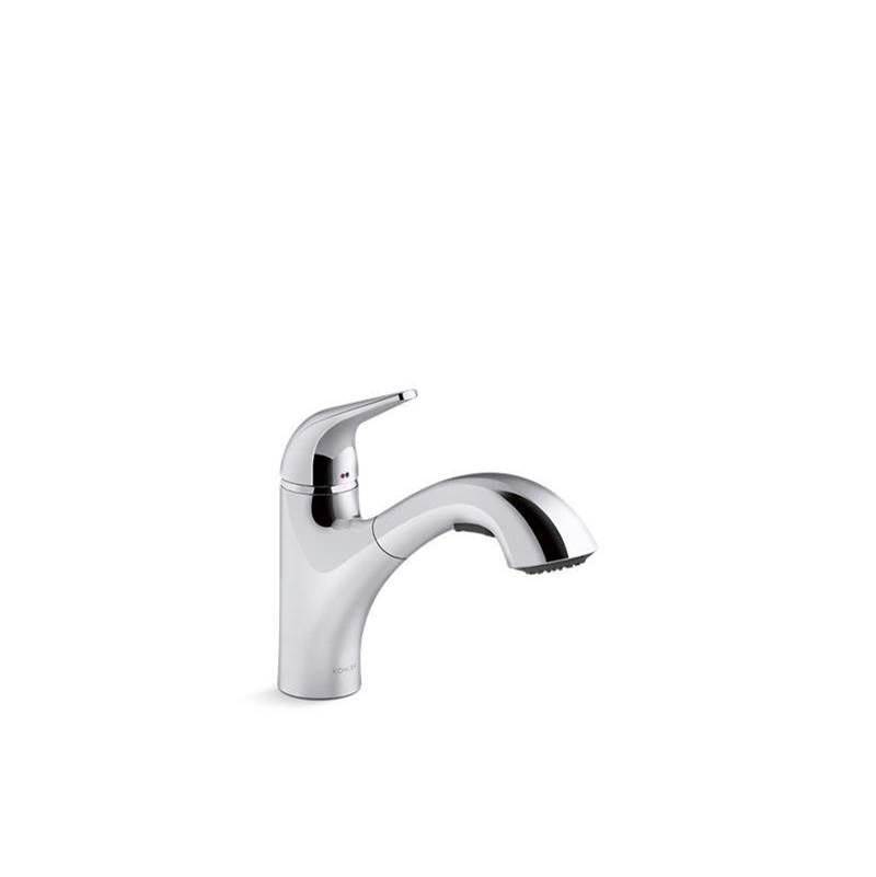 Kohler Jolt™ Pull-out kitchen sink faucet with two-function sprayhead