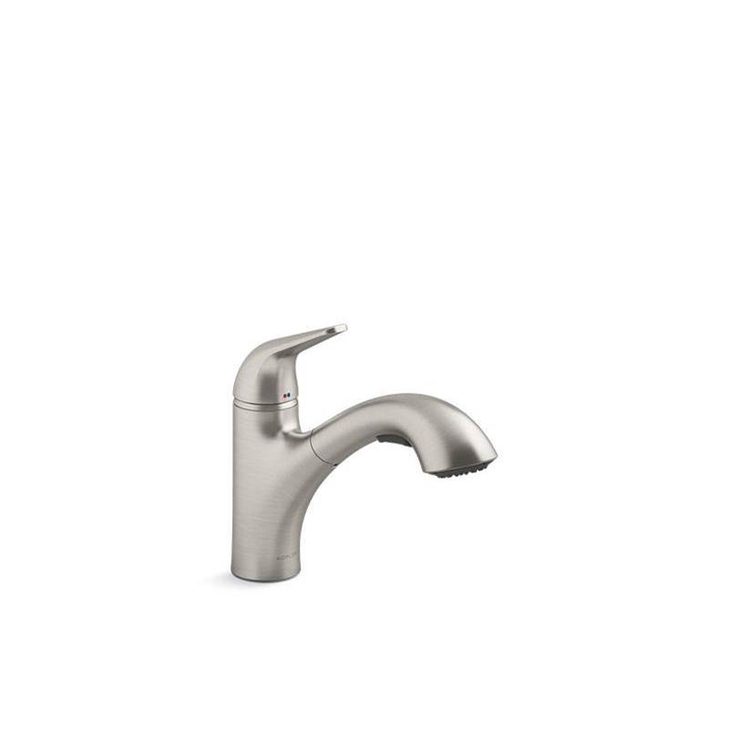 Kohler Jolt™ Pull-out kitchen sink faucet with two-function sprayhead