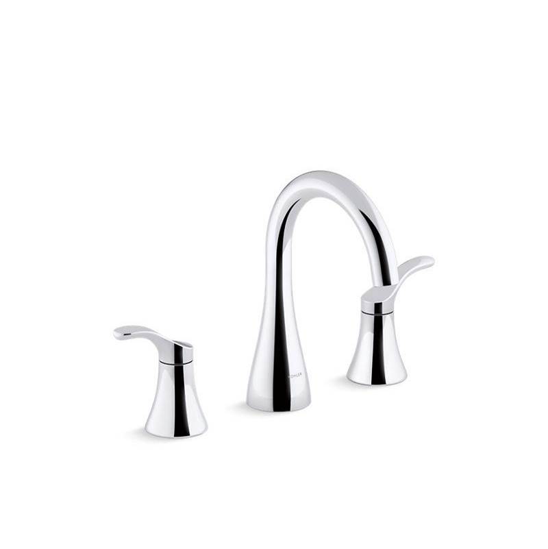 Kohler Simplice® Widespread bathroom sink faucet, 0.5 gpm