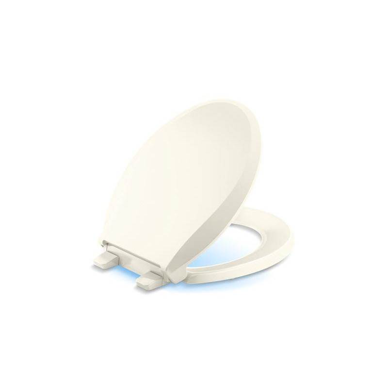 Kohler Cachet® Nightlight ReadyLatch® Quiet-Close™ round-front toilet seat