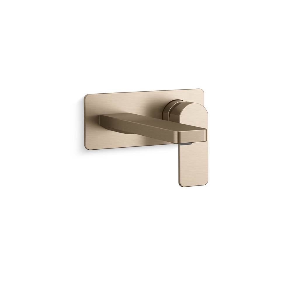 Kohler Parallel Wall-Mount Single-Handle Bathroom Sink Faucet 1.2 Gpm