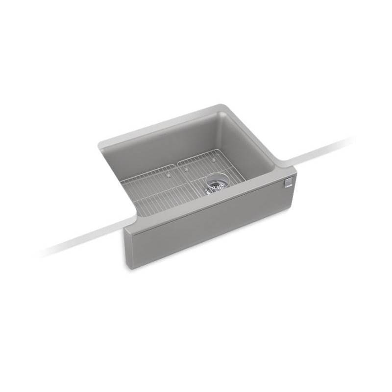 Kohler Cairn® 29-11/16'' undermount single-bowl farmhouse kitchen sink