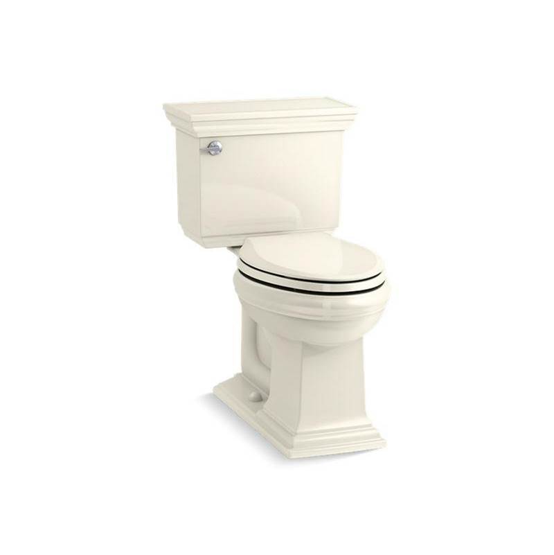 Kohler Memoirs® Stately ContinuousClean ST two-piece elongated toilet, 1.28 gpf