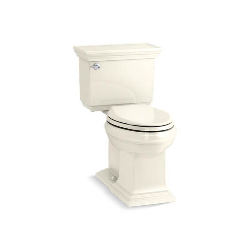 Kohler Memoirs® Stately ContinuousClean ST two-piece elongated toilet with concealed trapway, 1.28 gpf