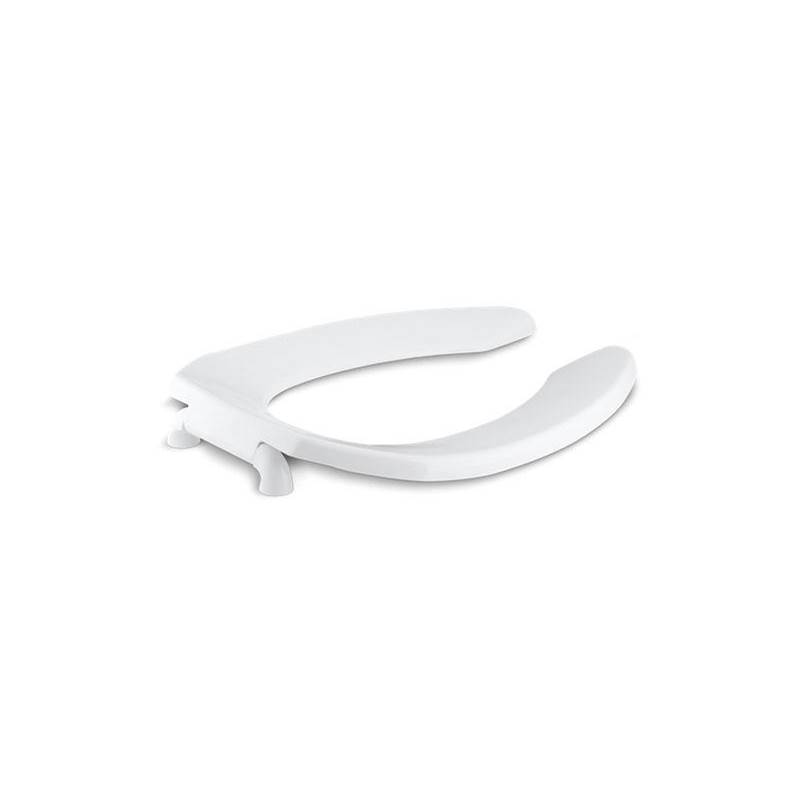 Kohler Lustra™ Commercial elongated toilet seat with antimicrobial agent and check hinge