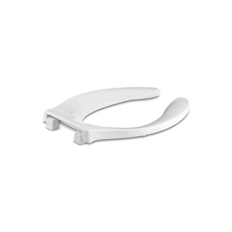 Kohler Stronghold® Commercial elongated toilet seat with integrated handle and Quiet-Close™ check hinge