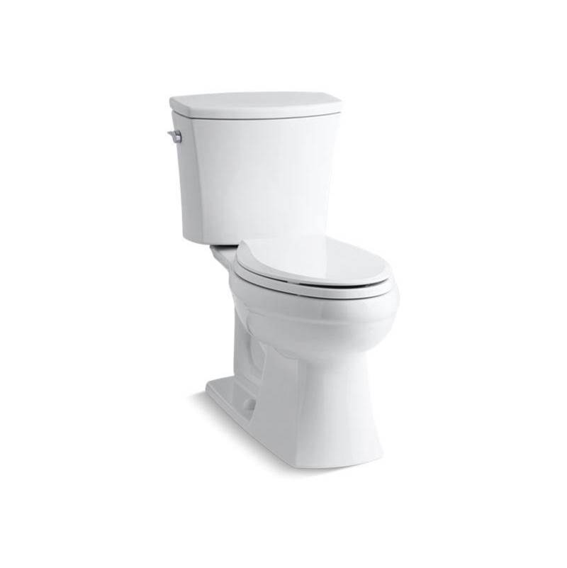 Kohler Kelston® Two-piece elongated 1.28 gpf chair height toilet