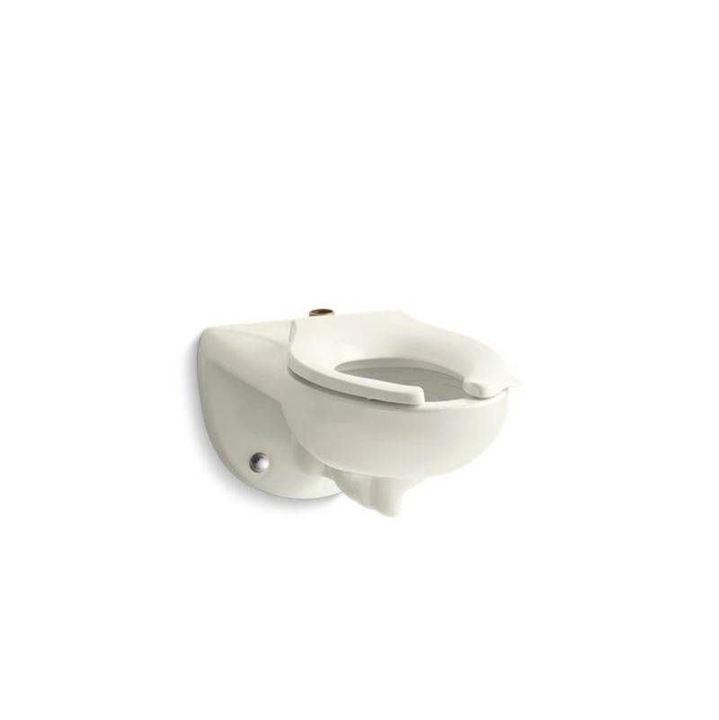 Kohler Kingston™ Wall-mount top spud flushometer bowl