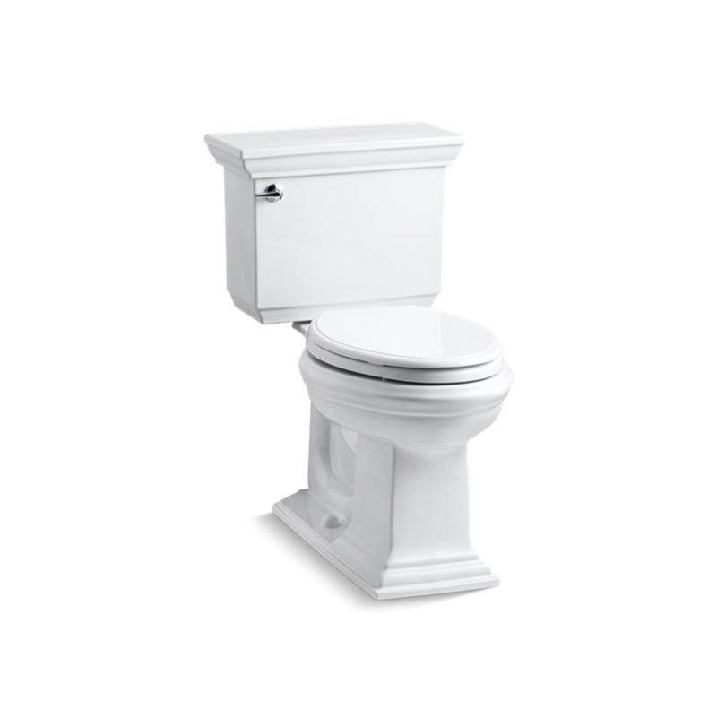 Kohler Memoirs® Stately Two-piece elongated 1.28 gpf chair height toilet with insulated tank