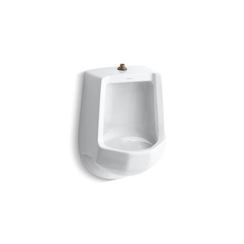 Kohler Freshman™ Siphon-jet wall-mount 1 gpf urinal with top spud