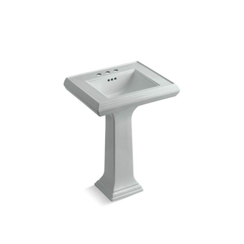 Kohler Memoirs® Classic 24'' pedestal bathroom sink with 4'' centerset faucet holes