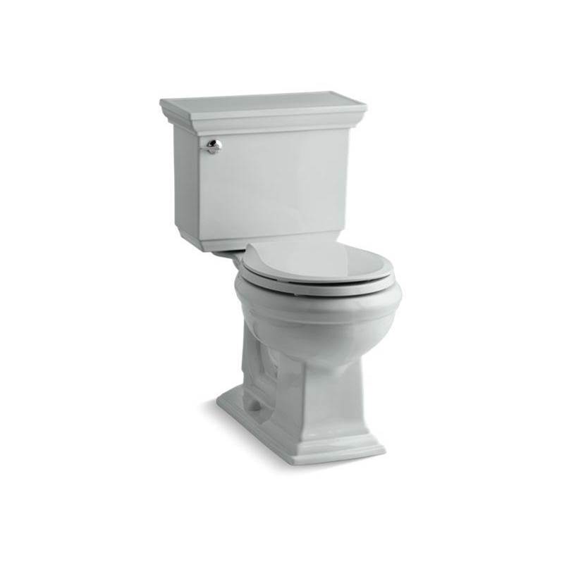 Kohler Memoirs® Stately Two-piece round-front 1.28 gpf chair height toilet with insulated tank