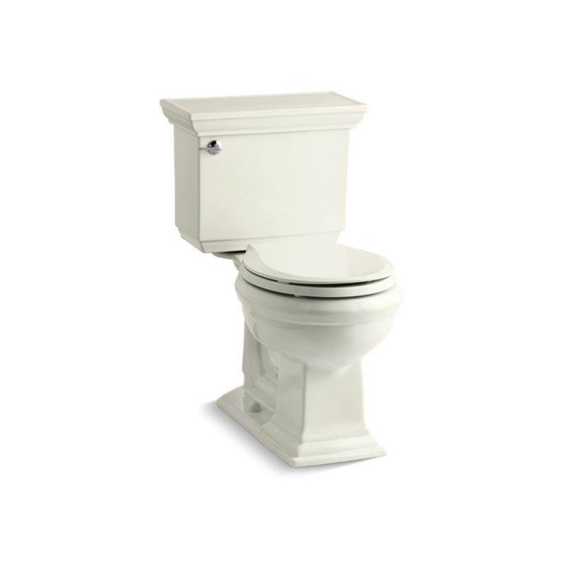Kohler Memoirs® Stately Two-piece round-front 1.28 gpf chair height toilet