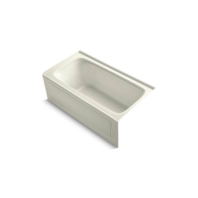 Kohler Bancroft® 60'' x 32'' alcove bath with integral apron, integral flange and right-hand drain