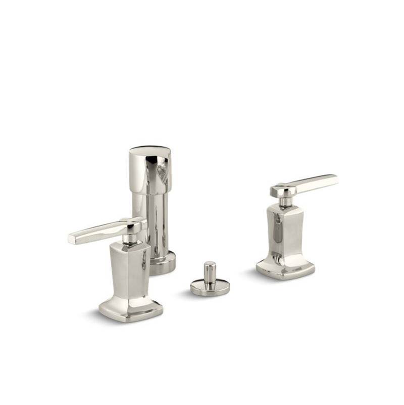 Kohler Margaux® Vertical spray bidet faucet with lever handles