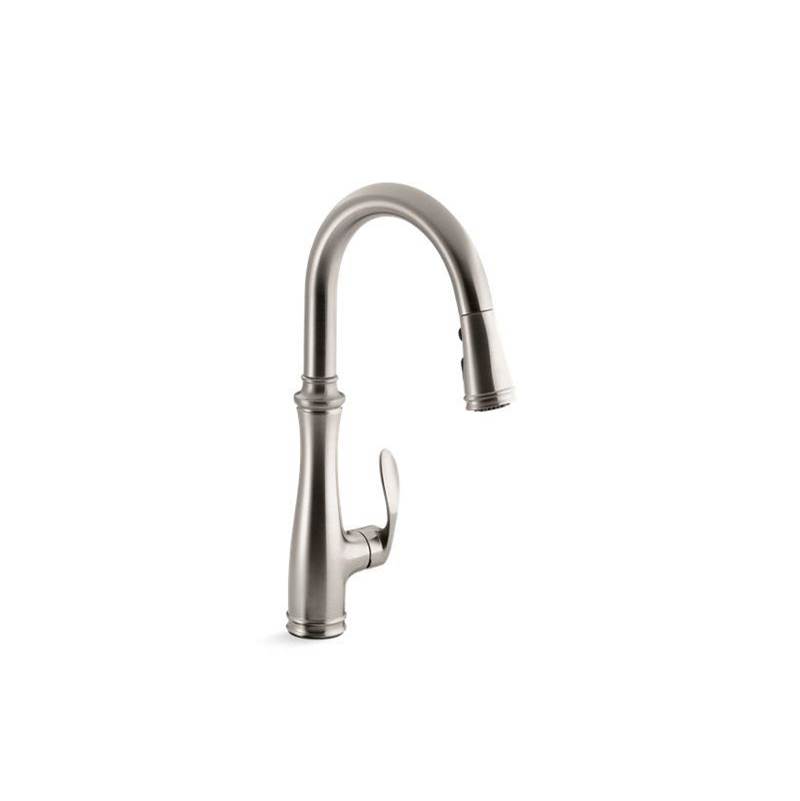 Kohler Bellera® Pull-down kitchen sink faucet with three-function sprayhead