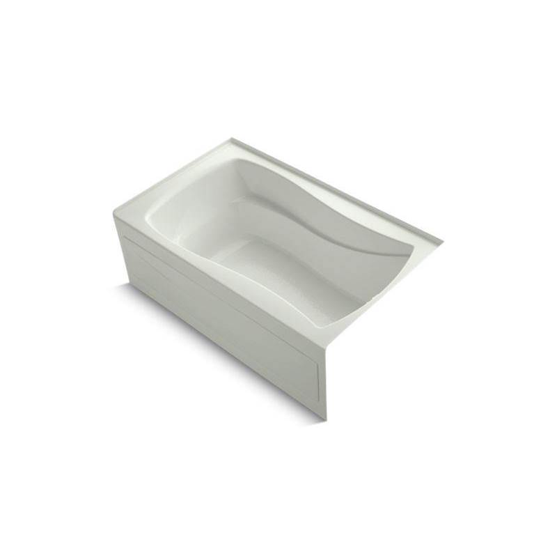 Kohler Mariposa® 60'' x 36'' alcove bath with integral apron, integral flange and right-hand drain