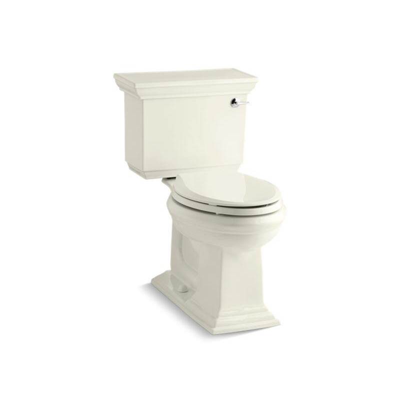 Kohler Memoirs® Stately Two-piece elongated 1.28 gpf chair height toilet with right-hand trip lever