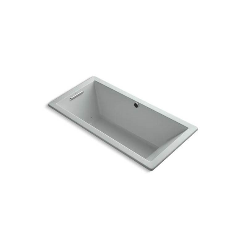 Kohler Underscore® 66'' x 32'' Heated BubbleMassage™ air bath with end drain