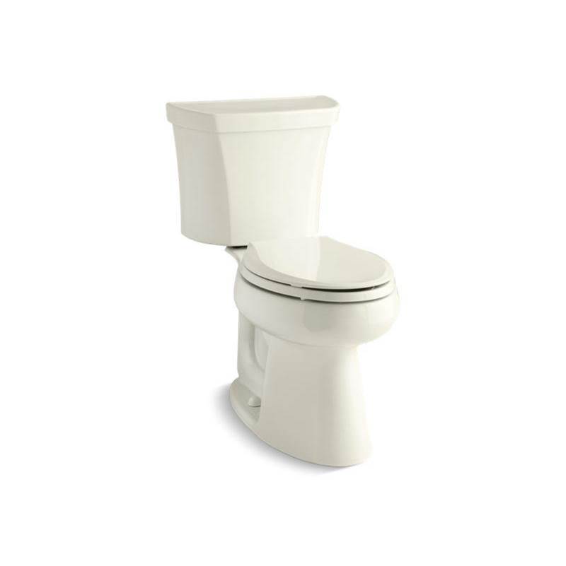 Kohler Highline® Two-piece elongated 1.0 gpf chair height toilet with right-hand trip lever