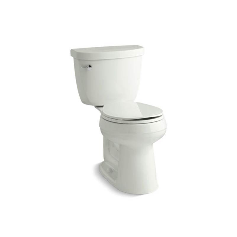 Kohler Cimarron® Comfort Height® Two-piece round-front 1.6 gpf chair height toilet