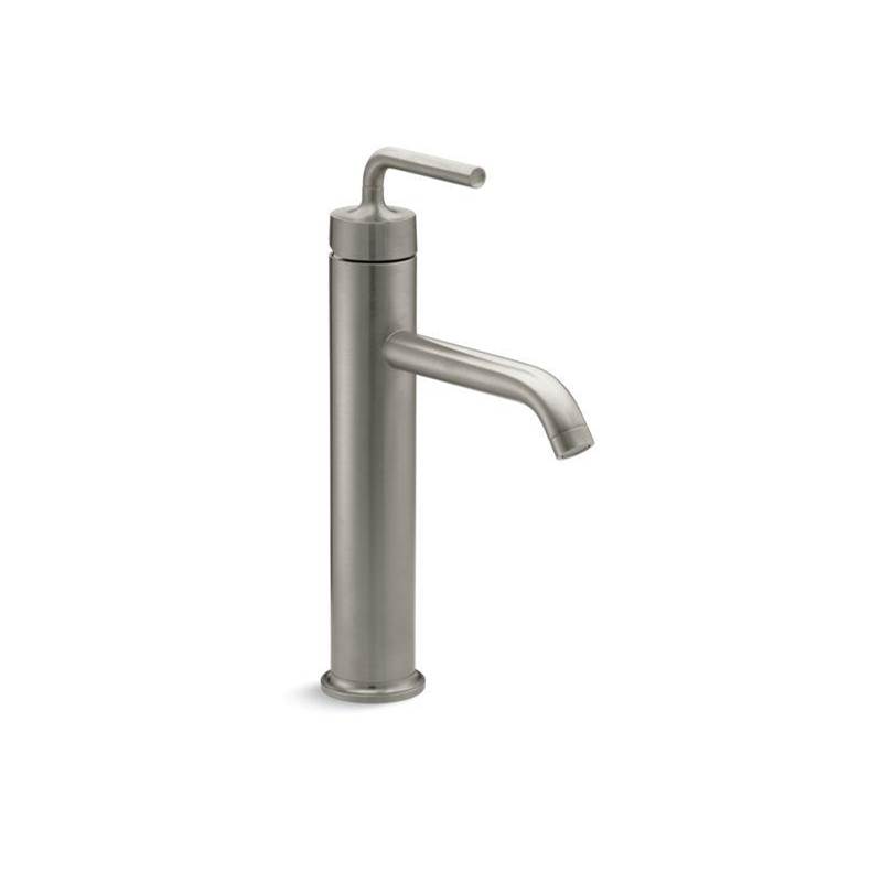 Kohler Purist® Tall single-handle bathroom sink faucet with lever handle, 1.2 gpm