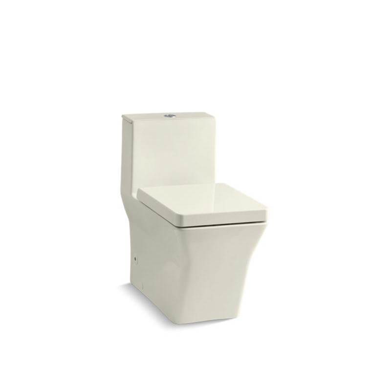 Kohler Rêve® Comfort Height® One-piece compact elongated 1.28 gpf chair height toilet with slow close seat