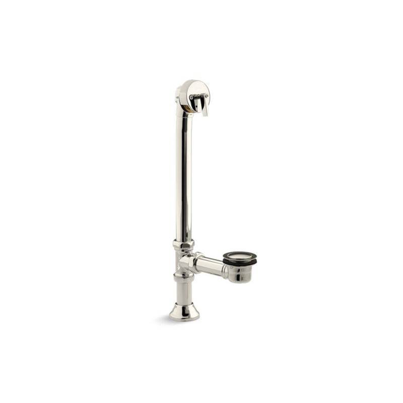 Kohler Iron Works® Decorative 1-1/2'' adjustable pop-up bath drain for 5' whirlpool with tailpiece