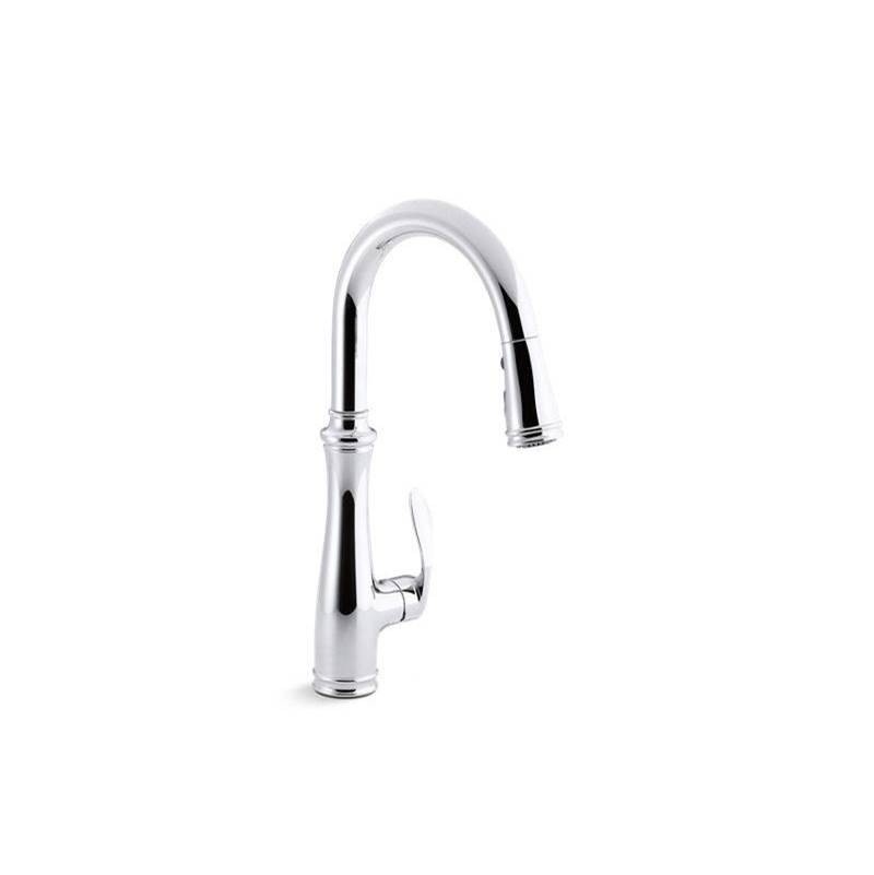 Kohler Bellera® Pull-down kitchen sink faucet with three-function sprayhead