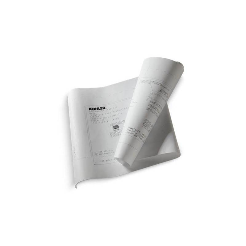 Kohler Kathryn® Tea-for-Two® Undermount installation kit for use with 66'' Kathryn® and Tea-for-Two® baths and whirlpools