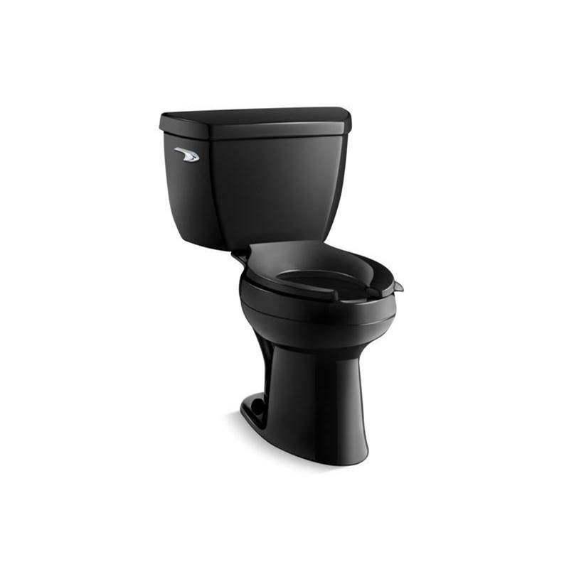 Kohler Highline® Classic Two-piece elongated chair height 1.0 gpf toilet bowl