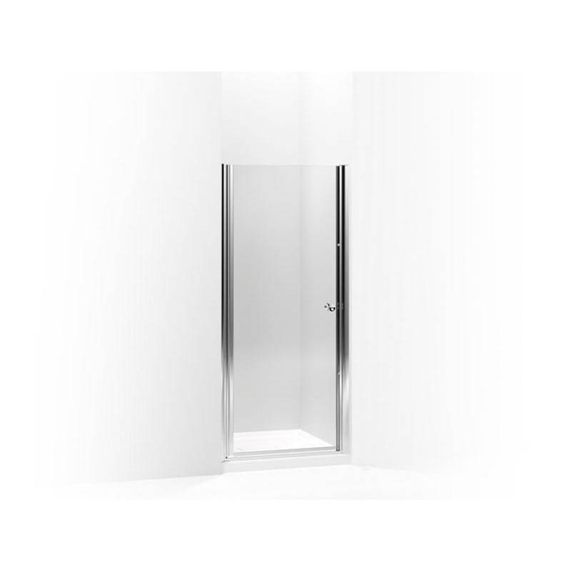 Kohler Fluence® Pivot shower door, 65-1/2'' H x 32-1/2 - 34'' W, with 1/4'' thick Crystal Clear glass