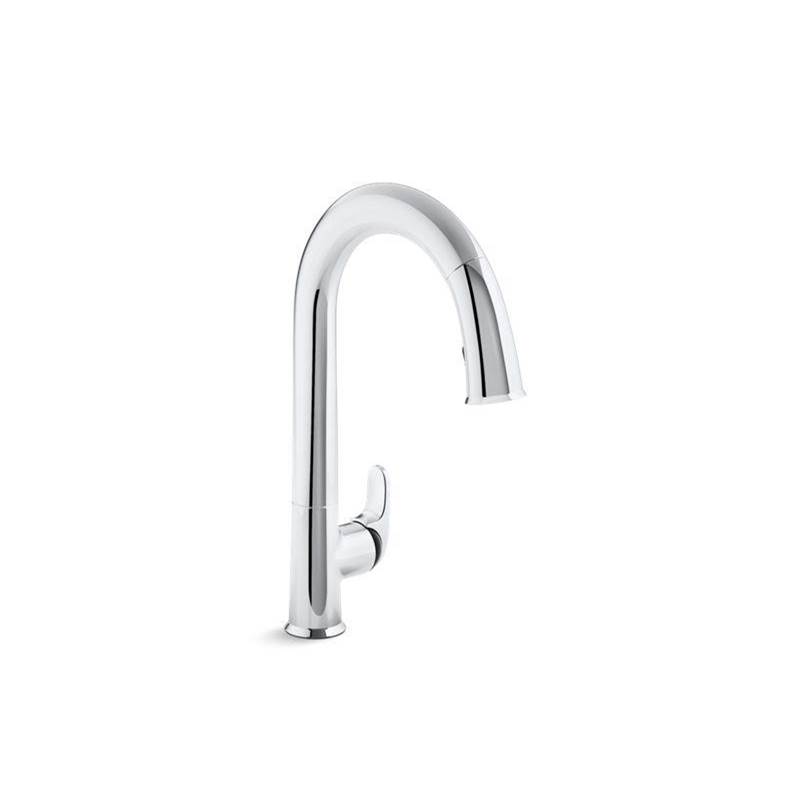 Kohler Sensate® Touchless pull-down kitchen sink faucet with two-function sprayhead