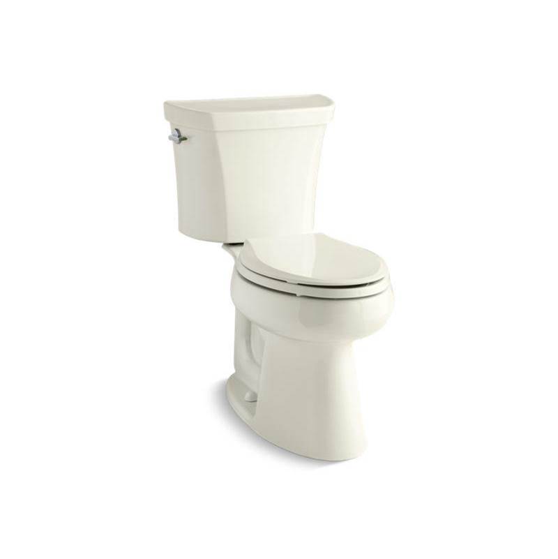 Kohler Highline® Two-piece elongated dual-flush chair height toilet with 10'' rough-in