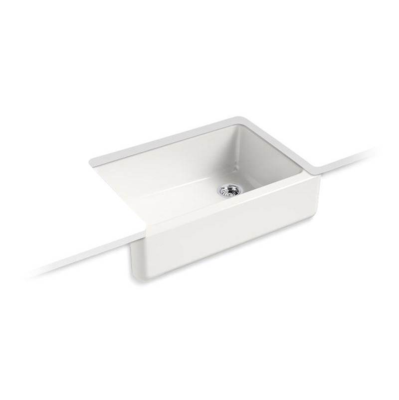Kohler Whitehaven® 32-3/4'' undermount single-bowl farmhouse kitchen sink