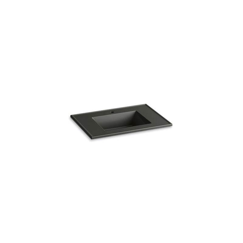 Kohler Ceramic/Impressions® 31'' Vitreous china vanity top with integrated rectangular sink